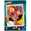 Image de Creart peinture au numéros : Blooming Beauty Ravensburger-12023147