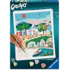 Image de Creart peinture au numéros : Ile Grecque Ravensburger-12023204
