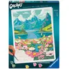 Image de Creart peinture au numéros : Paysage fleuri Ravensburger-12023207