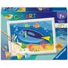 Image de Creart Kids peinture au numéros : Poisson bleu Ravensburger-12023221