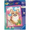 Image de Creart Kids peinture au numéros : Corgi Ravensburger-12023222