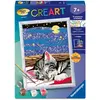 Image de Creart Kids peinture au numéros : Chat rêve Ravensburger-12023227
