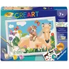 Image de Creart Kids peinture au numéros : Cheval et chien Ravensburger-12023228