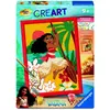 Image de Creart Kids peinture au numéros : Vaiana Ravensburger-12023229