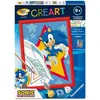 Image de Creart Kids peinture au numéros : Sonic Ravensburger-12023230