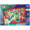 Image de Creart Kids peinture au numéros : Oiseaux colorés Ravensburger-12023235