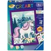 Image de Creart Kids peinture au numéros : Licorne et château Ravensburger-12023338