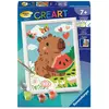 Image de Creart Kids peinture au numéros : Capybara Ravensburger-12023342