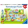Image de Puzzles 2 x 24 piÃ¨ces : Loisirs au lac