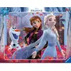Image de Puzzle cadre 30 pièces : La Reine des Neiges 2 (Frozen 2) Disney : La magie de la Nature Ravensburger-05074