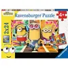 Image de Puzzle 2 x 24 piÃ¨ces : Minions 2 : Les Minions en action