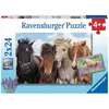 Image de Puzzles 2 x 24 pièces : L'amour des chevaux Ravensburger-05148
