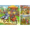 Image de Puzzles 3x49 piÃ¨ces : Chevaliers du Moyen-Age