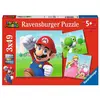 Image de Puzzles 3x49 pièces - Super Mario Ravensburger-05186