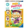 Image de Puzzles 3 x 24 piÃ¨ces Mix & Match : Les vÃªtements