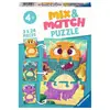 Image de Puzzles 3 x 24 piÃ¨ces Mix & Match : Mignons dinosaures