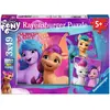 Image de Puzzles 3x49 pièces : My Little Pony : Magnifiques poneys Ravensburger-05236