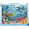 Image de Puzzle cadre 30 pièces : Au fond de la mer Ravensburger-05566