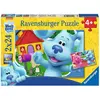 Image de Puzzles 2 x 24 pièces : Blue et ses amis : Les amis Blue et Magenta Ravensburger-05568