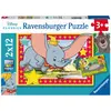 Image de Puzzles 2 x 12 pièces : Disney : L'Appel De L'Aventure Ravensburger-05575