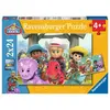 Image de Puzzles 2 x 24 piÃ¨ces : Les amis du Dino Ranch