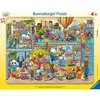 Image de Puzzle cadre 35 piÃ¨ces : Le magasin de jouets des animaux