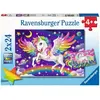 Image de Puzzles 2x24 pièces : Licorne et Pégase Ravensburger-5677