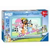 Image de Puzzles 2 x 12 pièces : S'amuser avec Bluey Ravensburger-05693