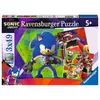 Image de Puzzles 3x49 piÃ¨ces : Sonic Prime : Les aventures de Sonic