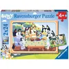 Image de Puzzles 2 x 24 pièces : C'est parti avec Bluey ! Ravensburger-5711