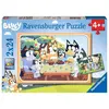 Image de Puzzles 2 x 24 piÃ¨ces : C'est parti avec Bluey !