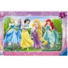 Image de Puzzle cadre : 15 pièces : La promenade des princesses Ravensburger-06047