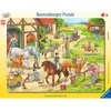 Image de Puzzle cadre 40 pièces : Le centre équestre Ravensburger-6164