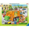 Image de Puzzle cadre 35 pièces : Camion poubelle Ravensburger-6346