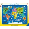 Image de Puzzle cadre : 30 piÃ¨ces : Les animaux dans le monde