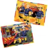 Image de Puzzle 2 x 12 pièces : Sam le pompier : Sam en intervention Ravensburger-07584