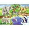 Image de Puzzle 2 x 12 pièces : Les animaux du zoo Ravensburger-07602