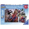 Image de Puzzle 3 x 49 piÃ¨ces : Spiderman en action