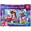 Image de Puzzle 3 x 49 pièces : le monde merveilleux des enchantimals Ravensburger-80618