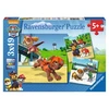 Image de Puzzle 3 x 49 piÃ¨ces : Equipe 4 pattes Pat Patrouille (Paw Patrol)