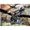 Image de Puzzle 150 piÃ¨ces XXL : Dragons : En formation de vol