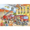 Image de Puzzle 100 piÃ¨ces XXL - Au feu les pompiers !