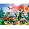 Image de Puzzle 100 pièces XXL : Au milieu des dinosaures Ravensburger-10957