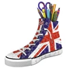 Image de Puzzle 3D 108 piÃ¨ces : Chaussure Sneaker Union Jack