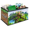 Image de Puzzle 3D 216 piÃ¨ces : Boite de rangement : Minecraft