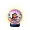 Image de Puzzle 3D Ball 72 piÃ¨ces illuminÃ© : Gabby et la maison magique, Gabby's Dollhouse
