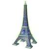 Image de Puzzle 3D 216 pièces - Edition 50 ans : Tour Eiffel Phosphorescente Ravensburger-00011591