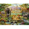 Image de Puzzle 200 pièces XXL : Animaux de la savane Ravensburger-12891