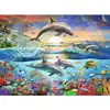 Image de Puzzle 300 pièces XXL : Le paradis des dauphins Ravensburger-12895
