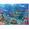 Image de Puzzle 200 pièces XXL : Navire au fond de la mer Ravensburger-12944